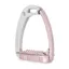 Tech Venice Children Safety Stirrups Silver/Pink